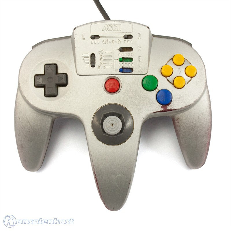Controller / Pad mit Turbo silber-schwarz [Ascii]