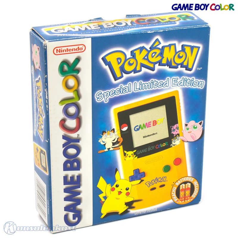 Konsole #Pokemon Special + Pokemon Batterien (AU) — Limited Edition