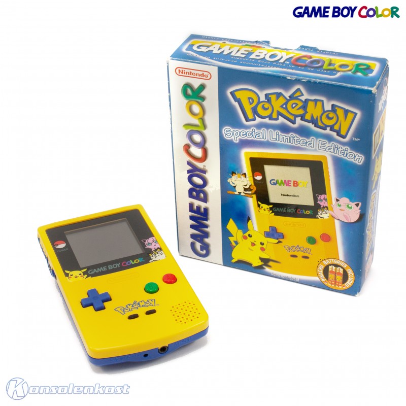 Konsole #Pokemon Special + Pokemon Batterien (AU) — Limited Edition