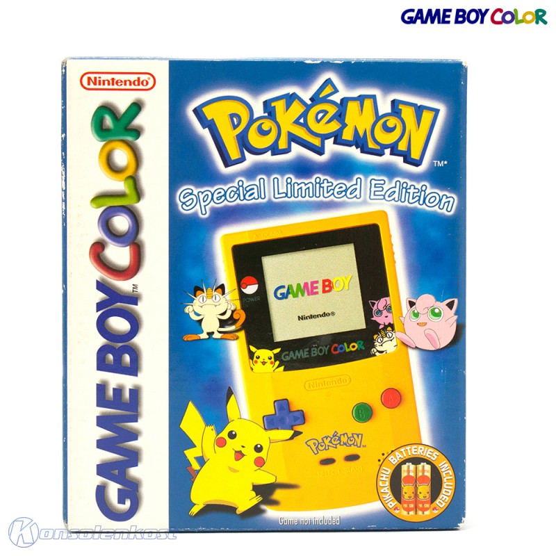 Konsole #Pokemon Special + Pokemon Batterien (AU) — Limited Edition