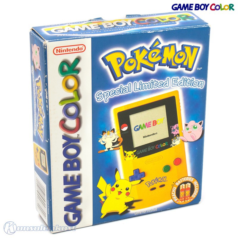 Konsole #Pokemon Special + Pokemon Batterien (AU) — Limited Edition
