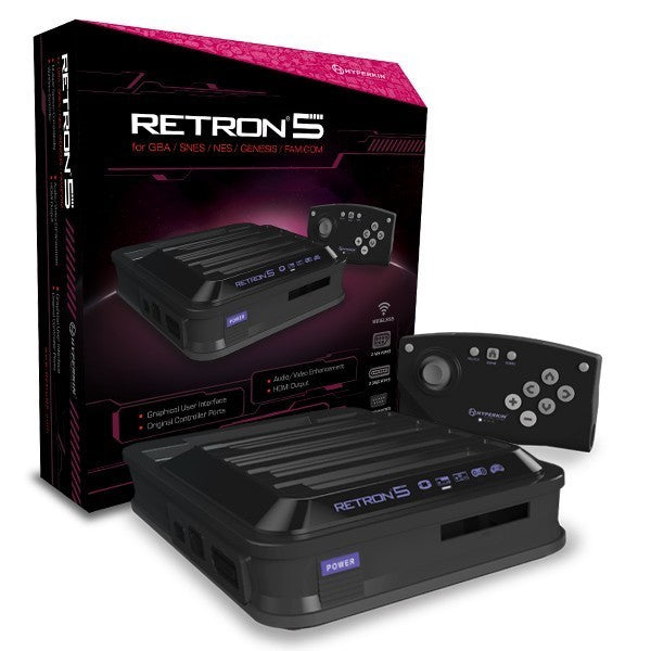 RetroN 5 Konsole Schwarz [Hyperkin]