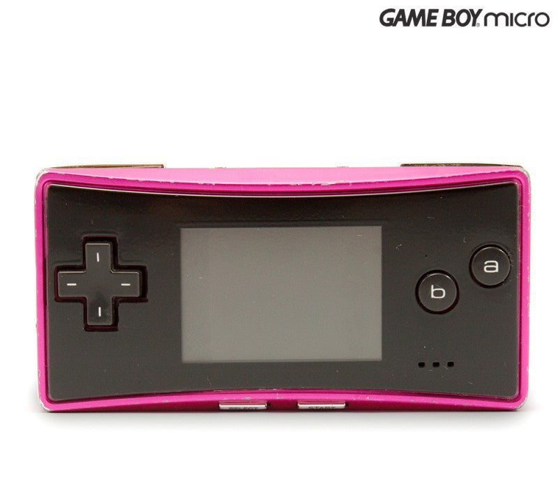 Konsole pink mit schwarzem Faceplate + Netzteil