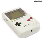 Konsole Classic DMG-01 Custom Case weiß + Pokemon Display