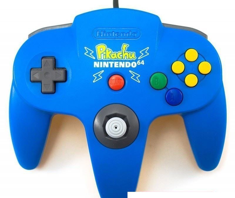 Original Controller Light Blue Pikachu Edition NUS-005 [Nintendo] — Light Blue Pikachu Edition NUS-005