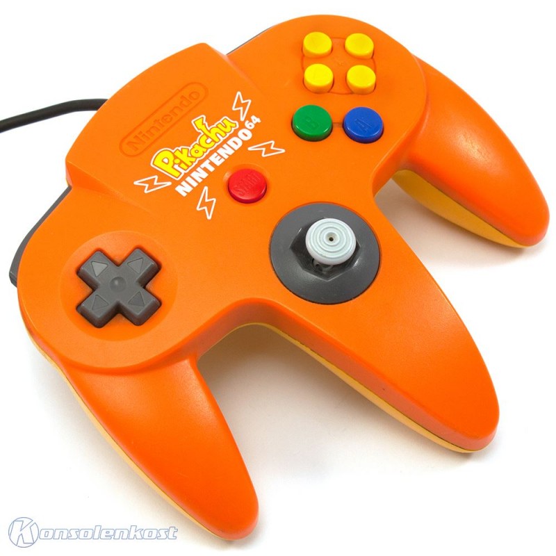 Original Controller orange-gelb Pikachu Edition NUS-005 [Nintendo] — orange-gelb Pikachu Edition NUS-005