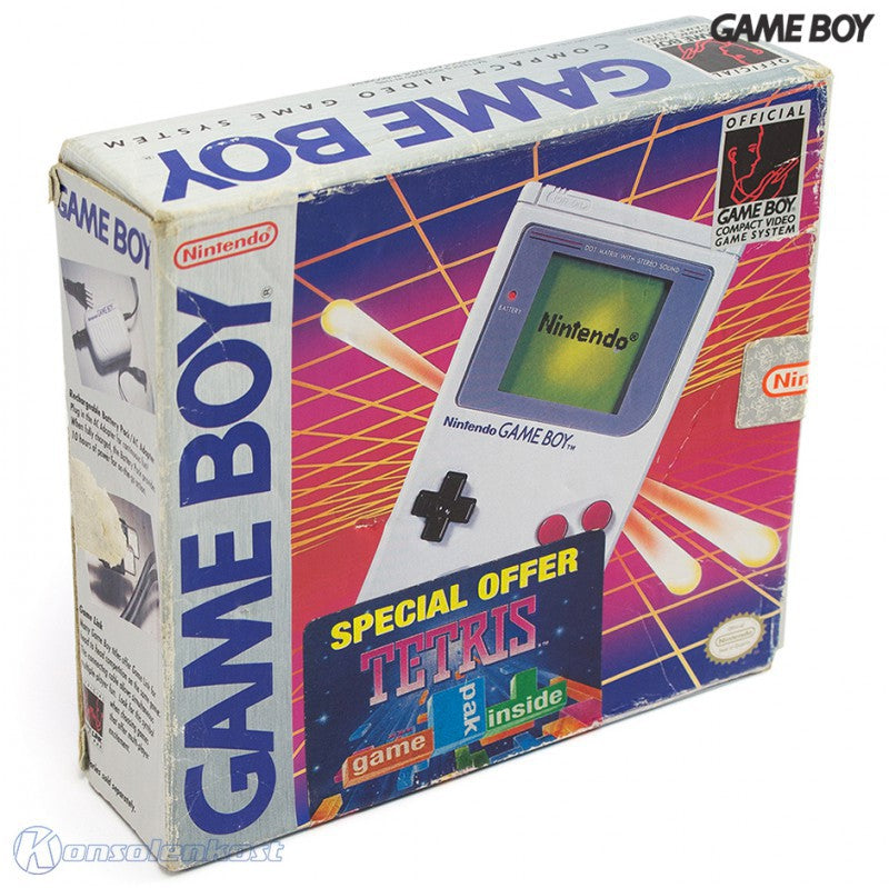 Konsole Classic DMG-01 grau Basic Set + Tetris