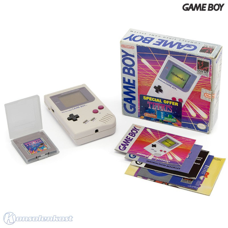 Konsole Classic DMG-01 grau Basic Set + Tetris