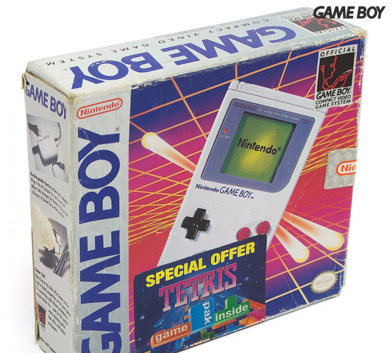 Konsole Classic DMG-01 grau Basic Set + Tetris