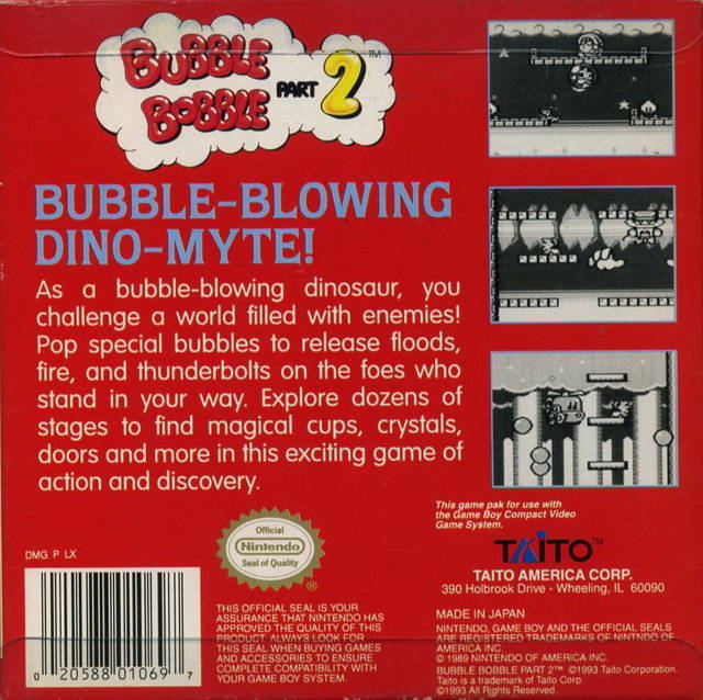 Bubble Bobble Part 2
