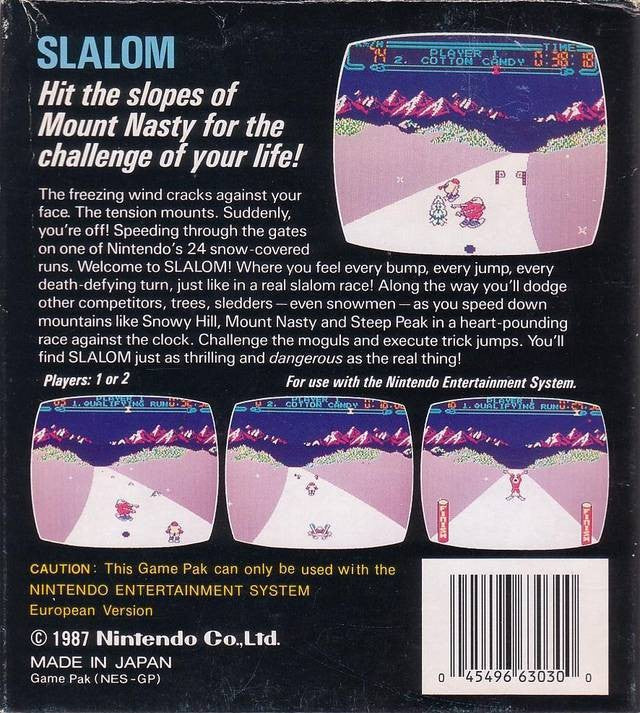 Slalom Bienengräber