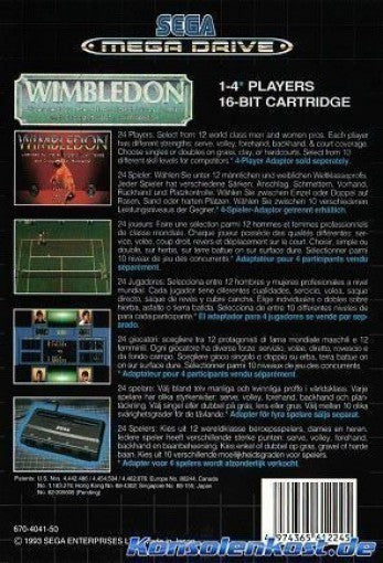 Wimbledon Championship Tennis (EU)