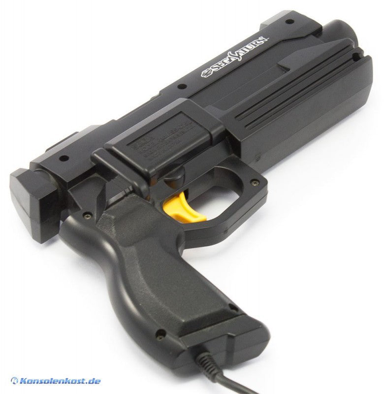 Original Virtua Gun / Lightgun / Pistole / Light Phaser HSS-0122 schwarz [Sega]