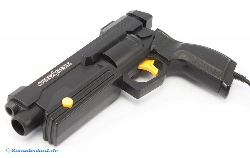 Original Virtua Gun / Lightgun / Pistole / Light Phaser HSS-0122 schwarz [Sega]