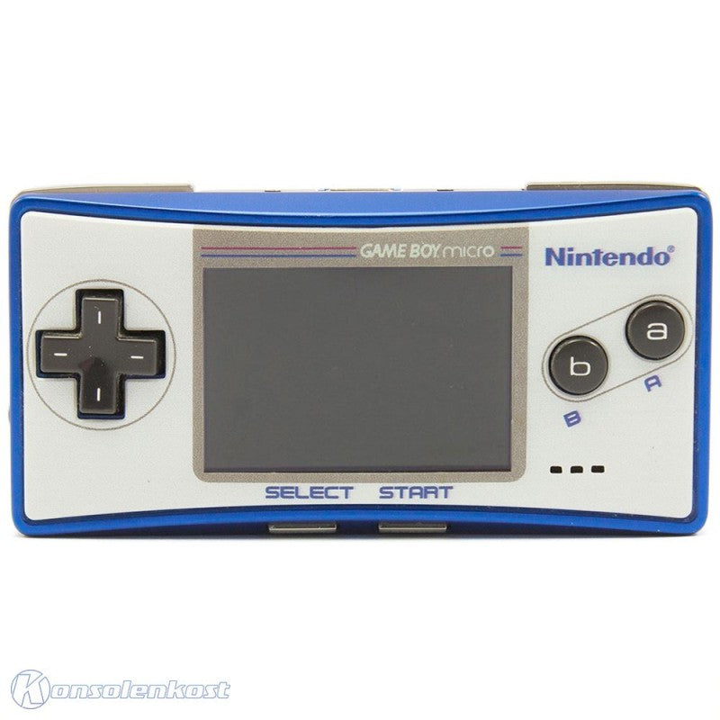 Konsole blau mit GB Classic Faceplate + Netzteil
