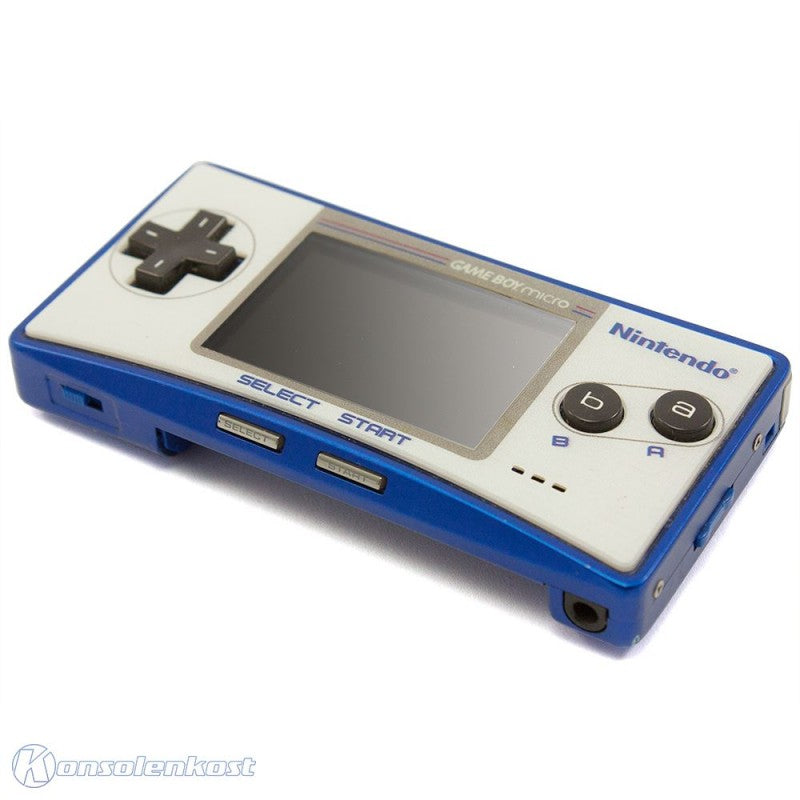 Konsole blau mit GB Classic Faceplate + Netzteil