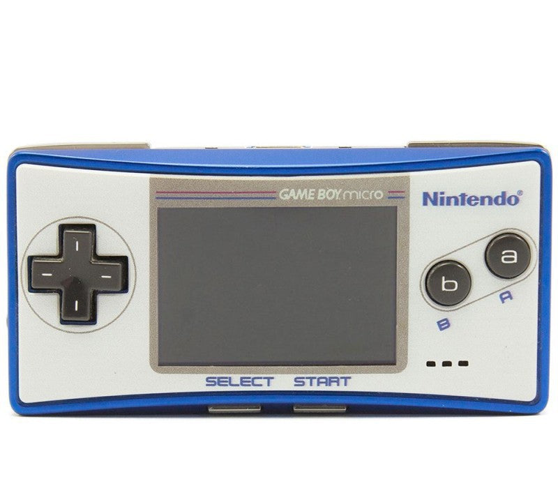 Konsole blau mit GB Classic Faceplate + Netzteil