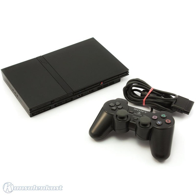 Konsole Slim schwarz + Infinity V/93 Mod + Original Controller + Zubehör