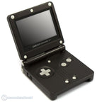 Konsole GBA SP schwarz Who Are You Edition + Netzteil — schwarz Who Are You Edition