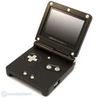Konsole GBA SP schwarz Who Are You Edition + Netzteil — schwarz Who Are You Edition