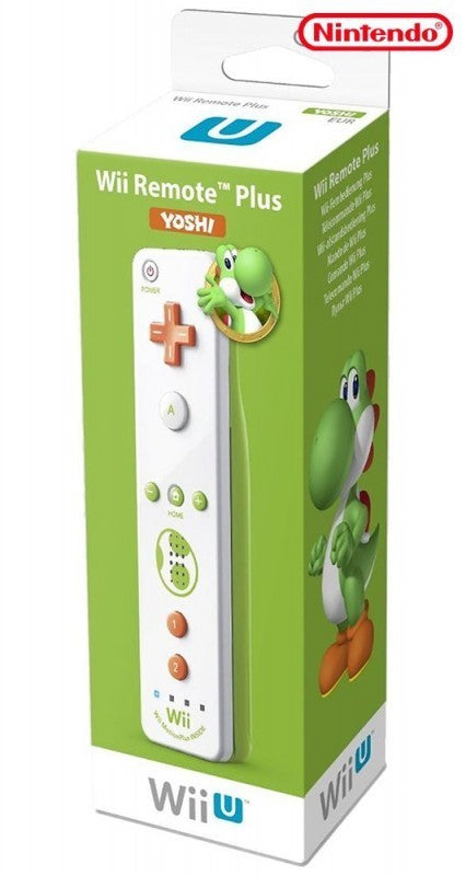 Original Remote Motion Plus Controller Yoshi Edition RVL-036 — Yoshi Edition RVL-036
