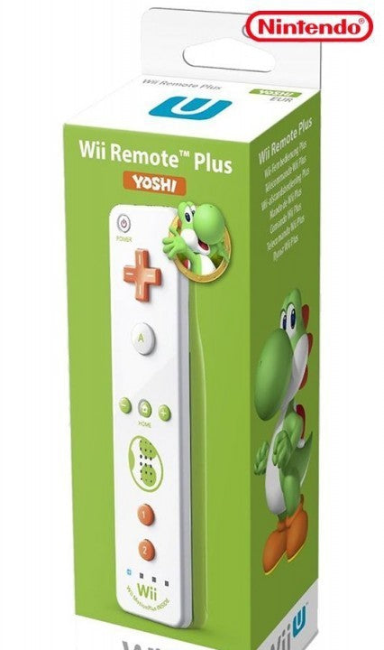 Original Remote Motion Plus Controller Yoshi Edition RVL-036 — Yoshi Edition RVL-036