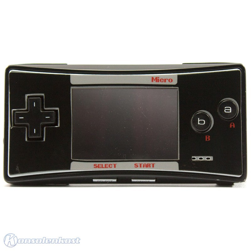 Konsole schwarz mit GB Classic Faceplate + Netzteil