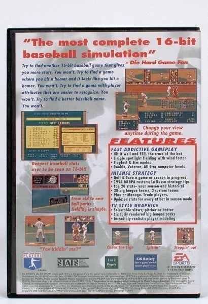 Tony La Russa Baseball '95