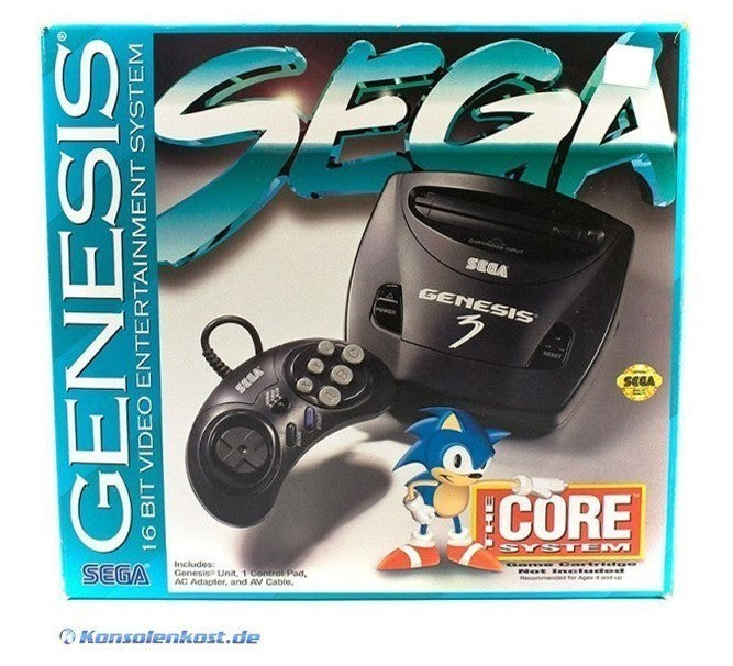 Konsole Genesis 3 + Original Controller (US)