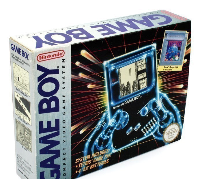 Konsole Classic DMG-01 grau +Tetris