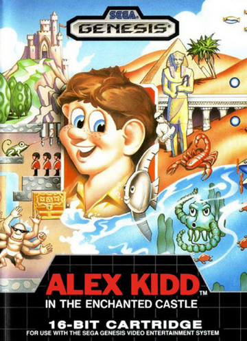 Alex Kidd in The Enchanted Castle (US)