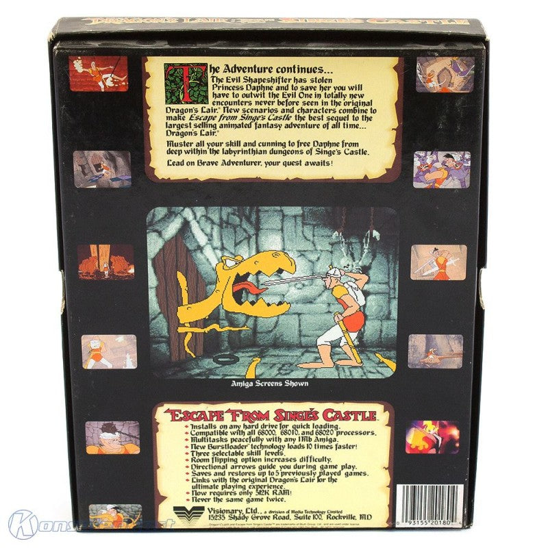 Dragon's Lair: Escape From Singe's Castle