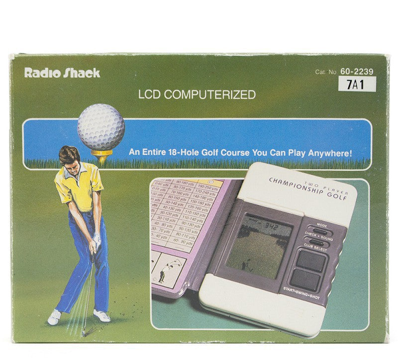 LCD Handheld - Two Player Championship Golf Game [Radio Shack]