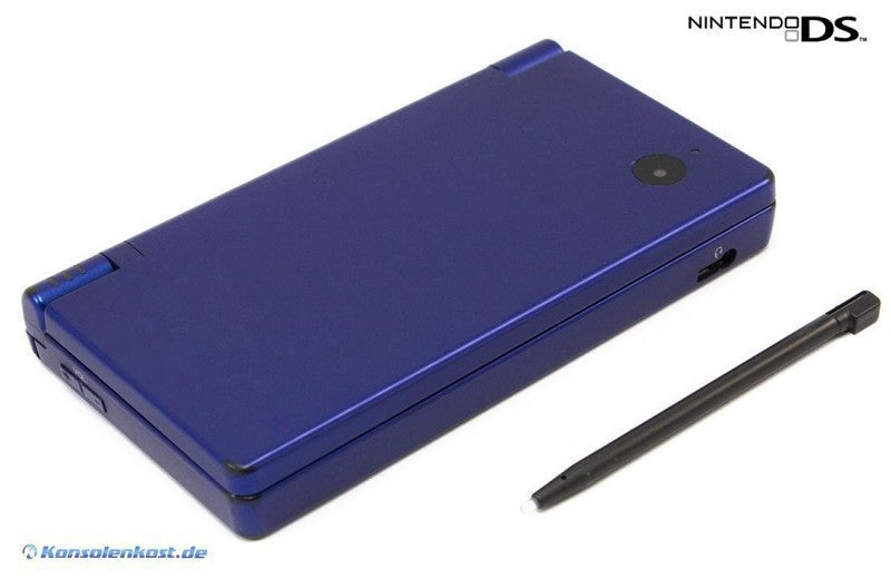 Konsole DSi blau / Metallic + Netzteil (JP)