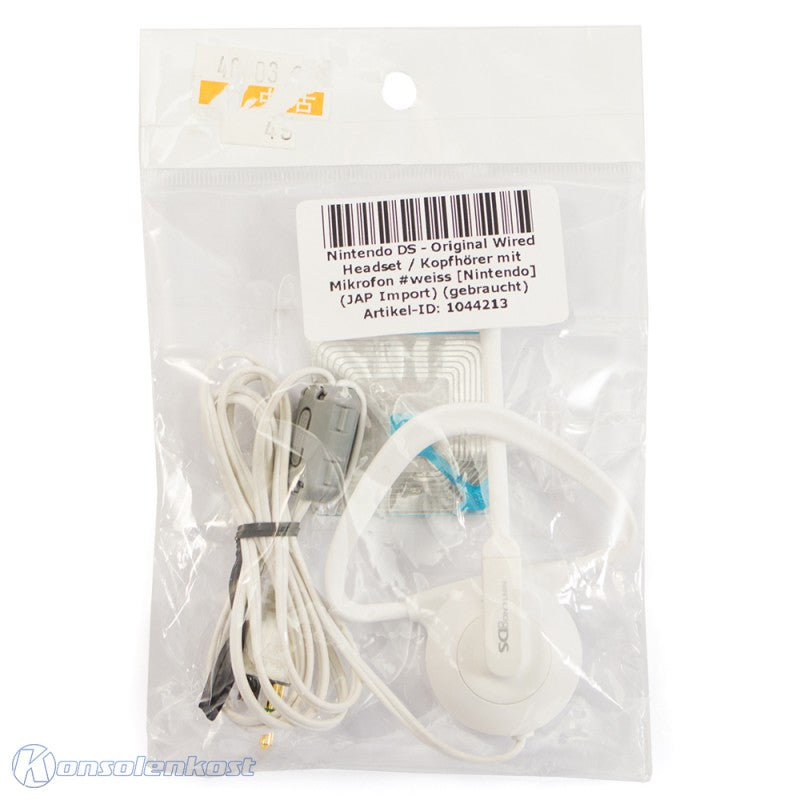 Original Wired Headset / Kopfhörer mit Mikrofon weiß