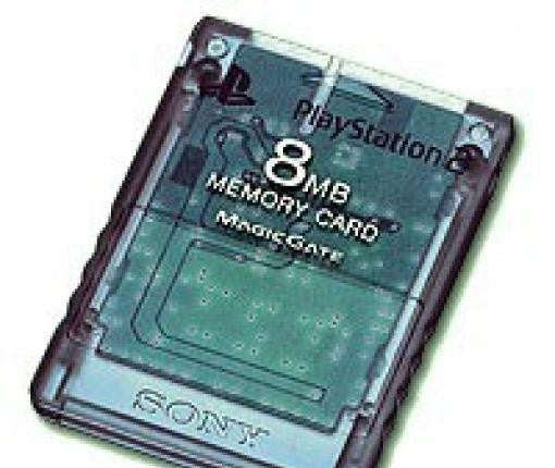 Original Memory Card / Memorycard / Speicherkarte 8 MB grau transp. [Sony]