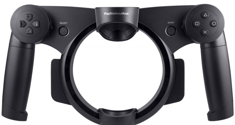 Original Move Controller Aufsatz: Lenkrad / Racing / Steering Wheel [Sony]