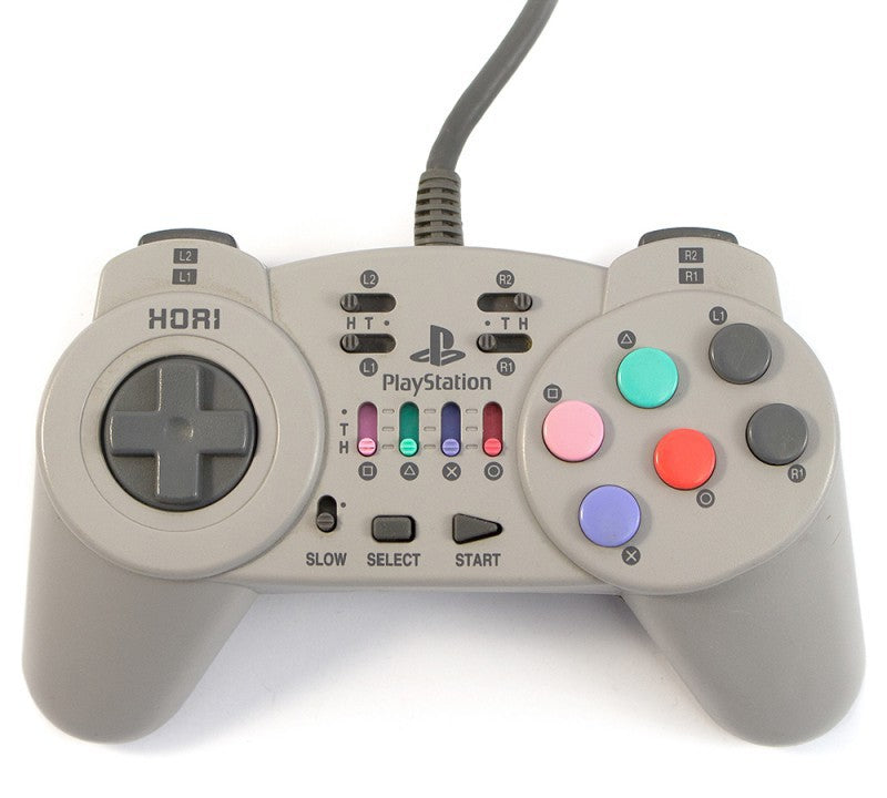 Controller / Pad mit Turbo & Slowmotion grau Fighting Commander 10B / HPS-09 [Hori]