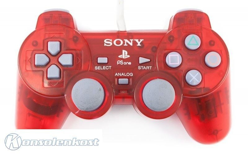 Original Sony Controller PSOne rot-transp. SCPH-110