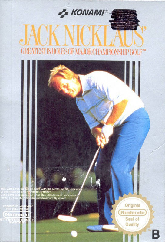 Jack Nicklaus' Greatest 18 Holes of Major Championship Golf