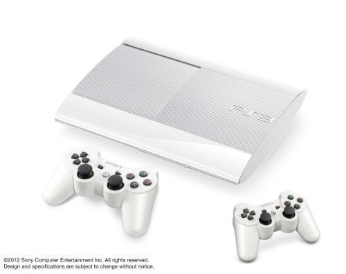 Konsole Super Slim 500GB weiß + 2 Original Controller