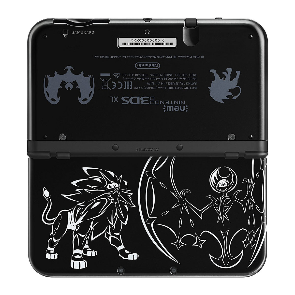 Konsole XL Pokémon Solgaleo & Lunala Edition + Netzteil — Pokémon Solgaleo & Lunala Edition