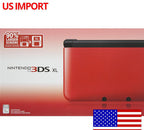 Konsole XL rot / schwarz + Netzteil (US)