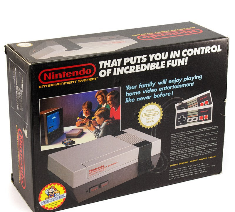 Konsole Super Mario Bros. Bundle + Spiel + 2 Original Controller