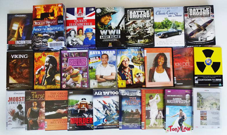 26 diverse DVD's/DVD Boxen: Dokus/Comedy/Biografien/Musik etc.