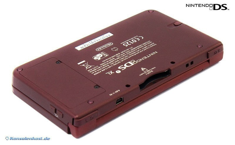 Konsole DSi XL rot / Bordeaux + Netzteil (JP)
