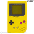 Konsole Classic DMG-01 Custom Case gelb-grau