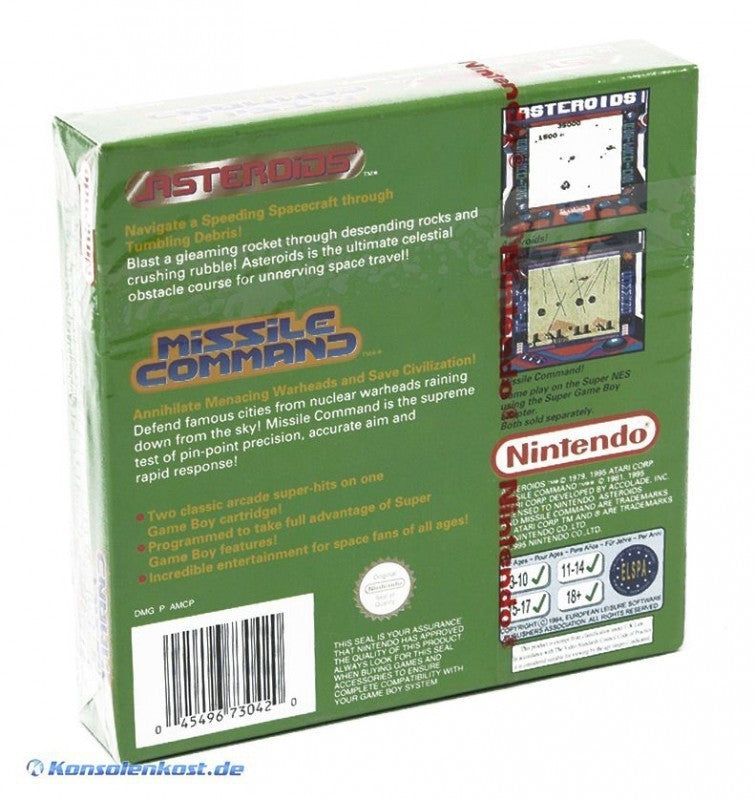Arcade Classics 1: Asteroids Missile Command