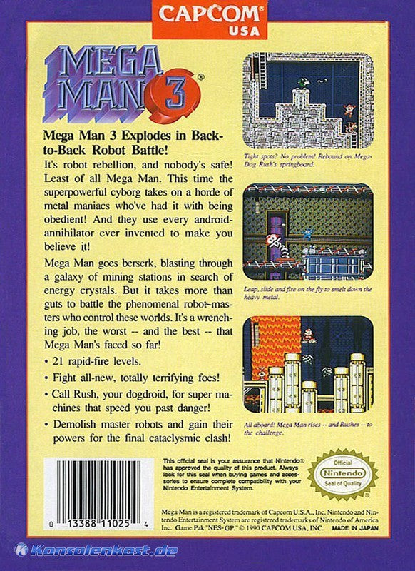 Mega Man 3 (US)