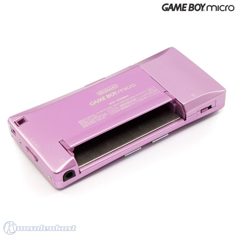 Konsole #lila mit pink/fuchsia Faceplate + Netzteil
